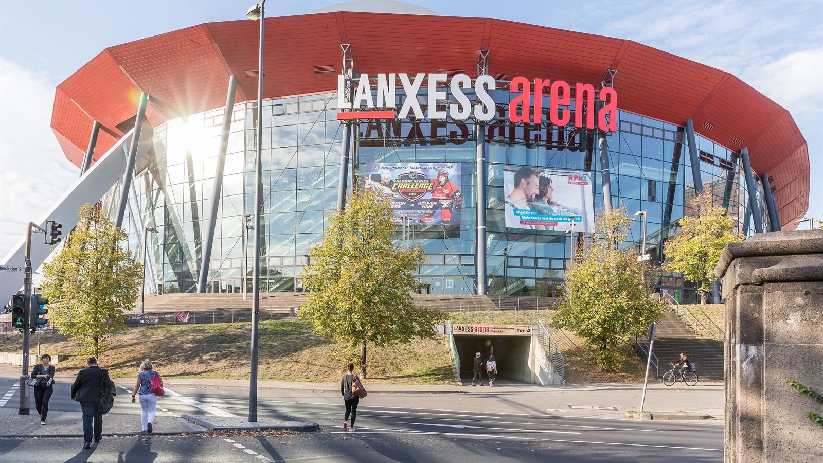 The Lanxess Arena in Cologne, venue of the 2027 final